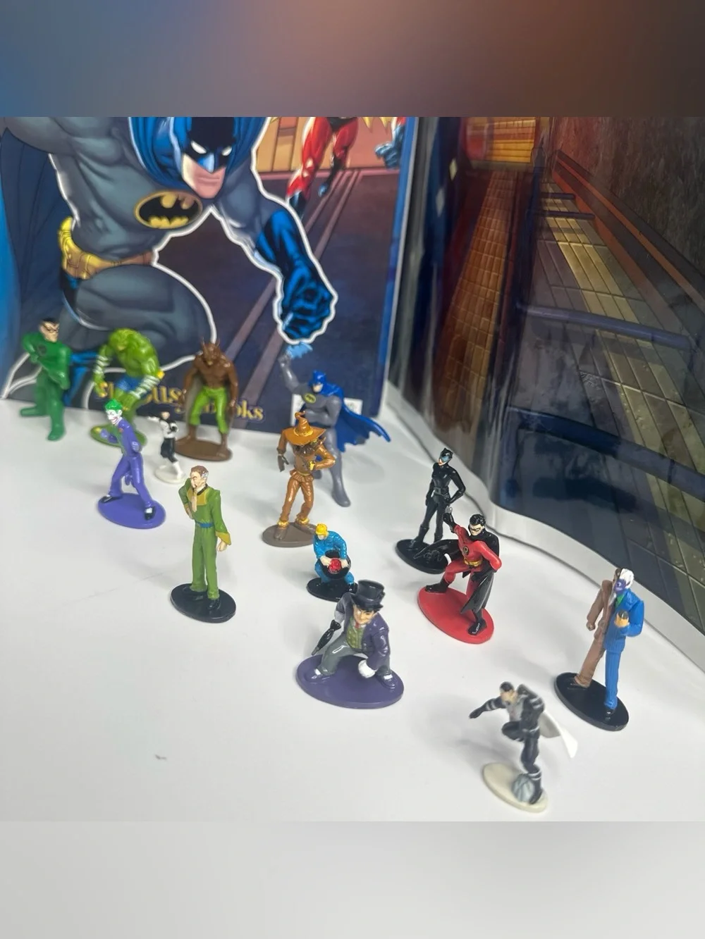 Batman My Busy Books 12 Figures Playmat Phidal DC Comics